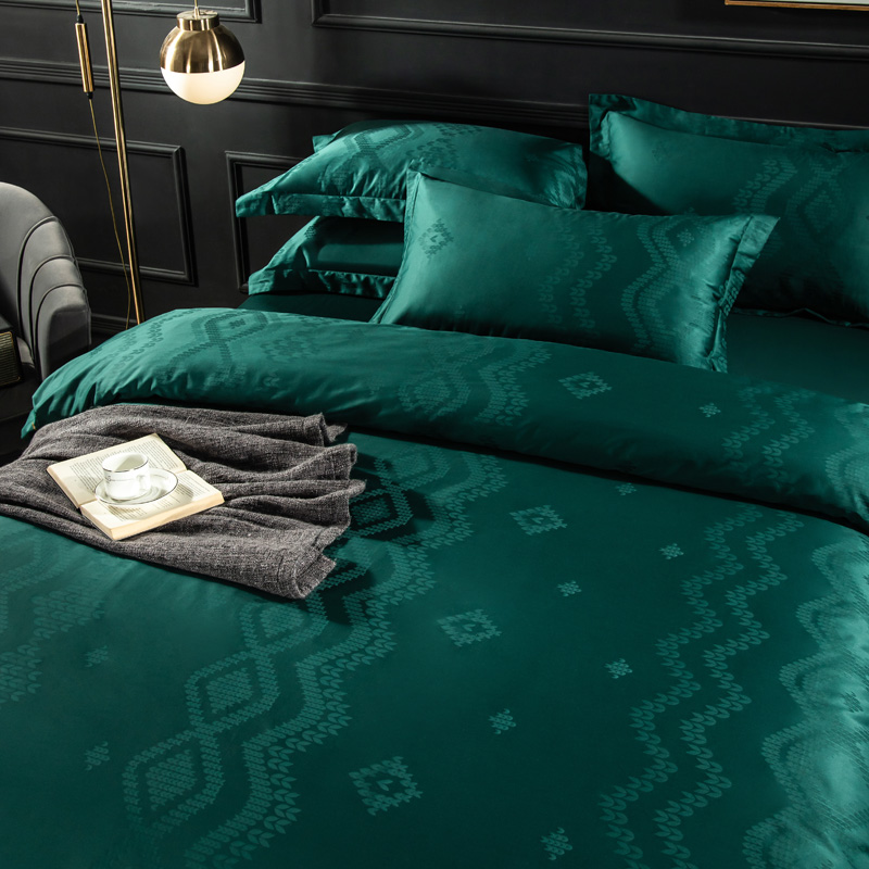 100支轻奢匹马棉被套180cm220cm被罩160X210纯棉被罩定做大尺寸