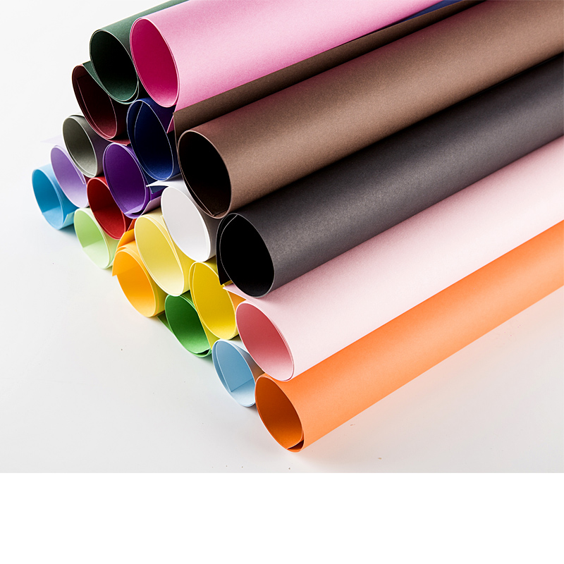 230克大张全开彩色卡纸厚硬手工卡纸黑白色绘画手工纸儿童幼儿园D