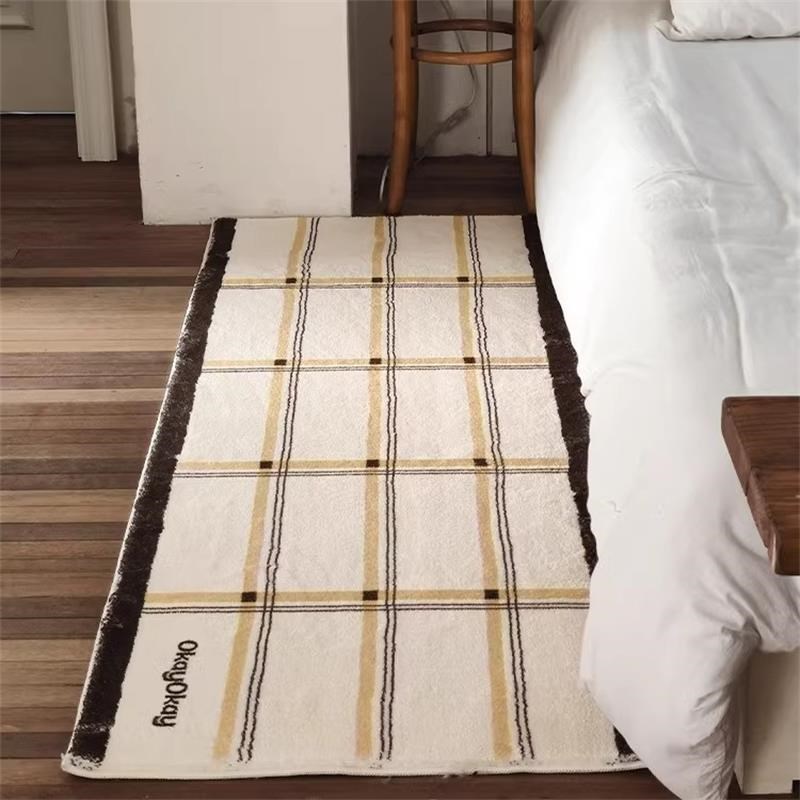 地毯卧室床边毯复古客厅沙发茶几毯阳台坐垫飘窗垫家用防滑脚垫子