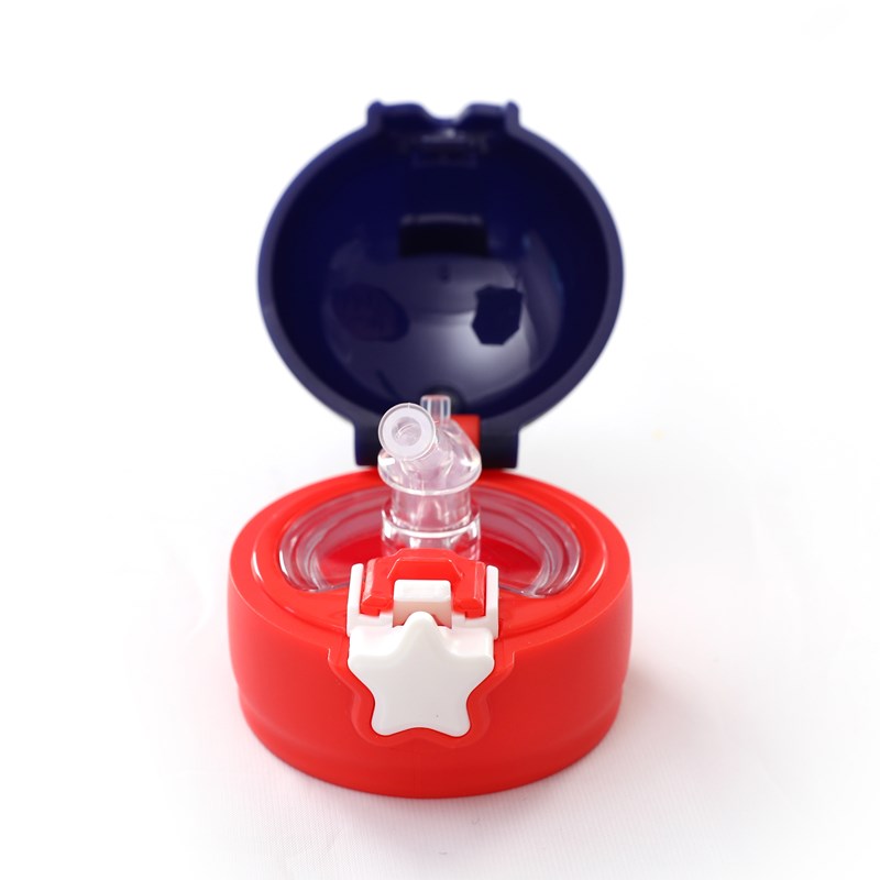 星星保温杯杯盖配件通用宝宝儿童水杯水瓶吸嘴吸管盖塑料防漏盖子