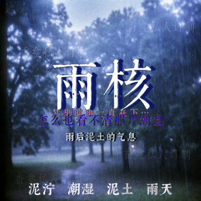 雨核｜rose poem香龛私人订制 梦核清冷忧郁潮湿气味小众香氛喷雾