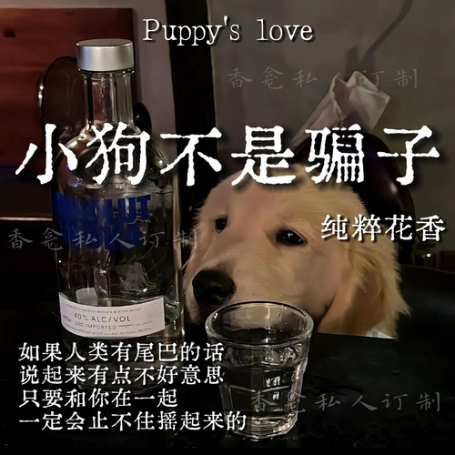 小狗不是骗子小众花香香氛喷雾