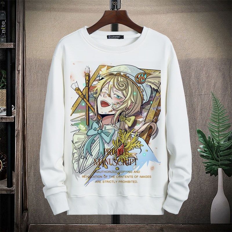 第五人格动漫囚徒佣金冬季周边二次元学生游戏加绒卫衣男女上衣