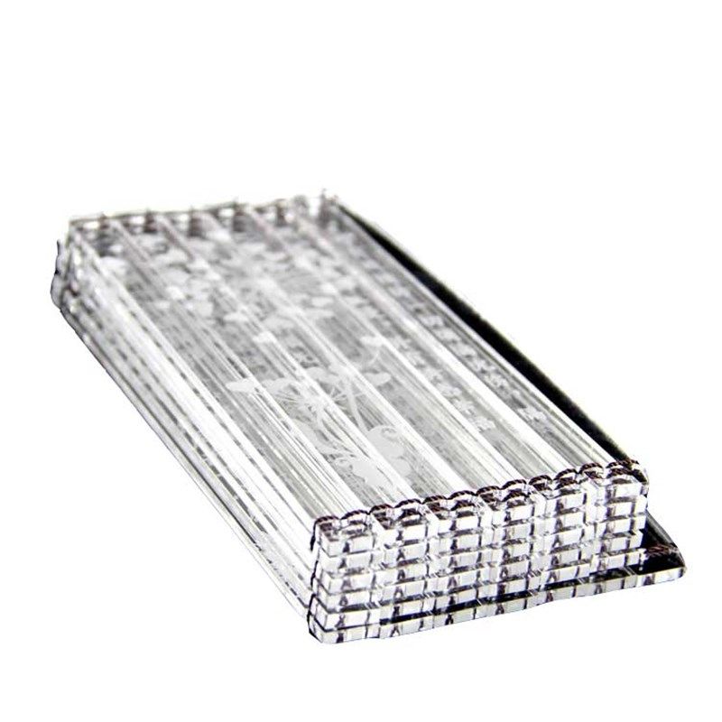 创意生日礼物竹简情书定制刻字男送女闺蜜老婆男女朋友水晶礼品盒