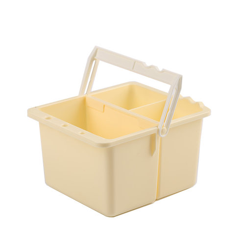 美捷乐二重三个格子大号洗笔筒/笔洗/涮笔水桶/适合可多次漂洗