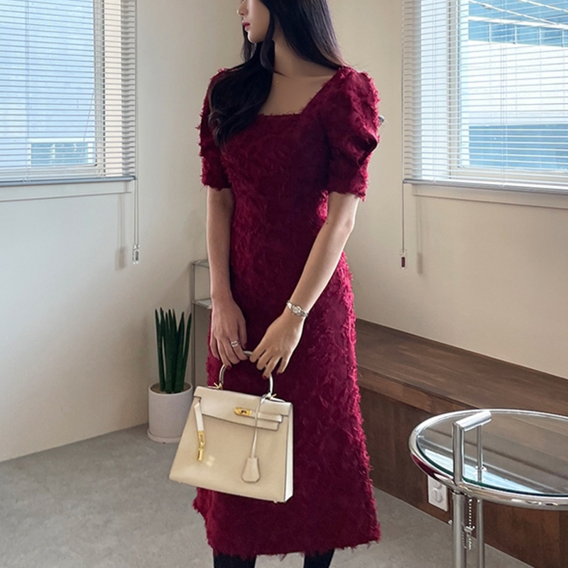大码女装小个子h搭配显高胖妹妹显瘦裙胖mm显瘦遮肚大码连衣裙礼