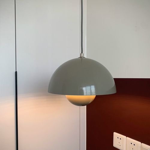 慧芯花苞小吊灯卧室床头吊线灯简约现代餐厅吧台奶油风网红灯