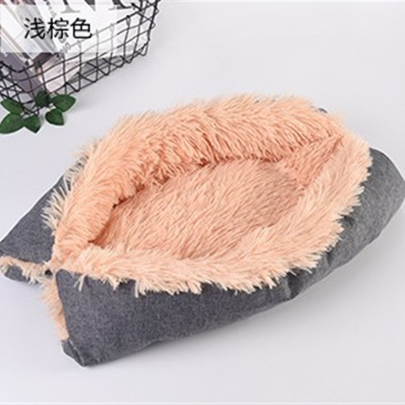 南韩绒猫床猫用品猫睡毯猫隧道猫睡袋H两用狗窝猫窝宠物窝宠物睡