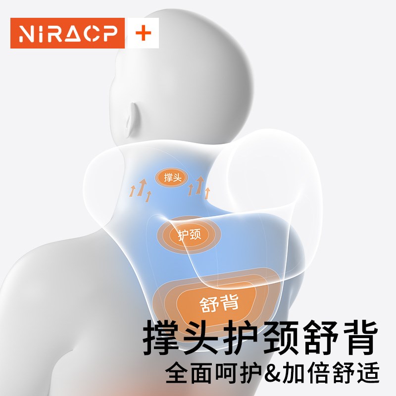 午睡枕办公室靠枕工位趴睡午休神器办公椅K头枕多功能护颈仰睡枕