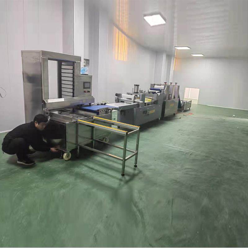 商用软面黄金口福饼成型机多功能全自动大型双喜饼自动生产线