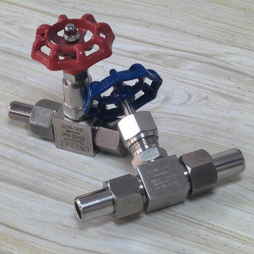 蒸汽高温高压针型阀仪表阀对焊截止阀压力表阀J23W-16P锅炉