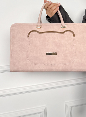 【兮茵】2025新款时尚简约mackbook笔记本电脑保护套保护壳手提电脑包适用华为苹果小米笔记本14寸15寸16寸