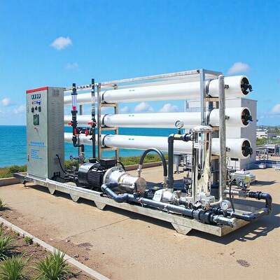 海岛用海水膜海水淡化设备，反渗透处理除盐水去苦咸味淡化器自动