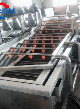 不锈钢李子清洗机 韭菜泡清洗备 亿厂华果气设蔬清IFW洗风干线家