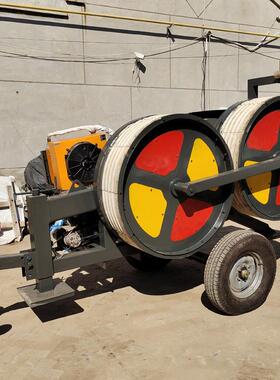 线缆铺设液压收放线 输变电线双线力路机 张高ZL-2A3压线路张牵机