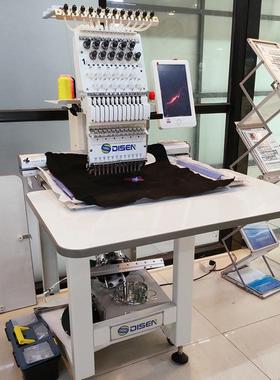 全新小单全自动家用电脑绣花机 indusmtDS-1201rial ebroidery ma