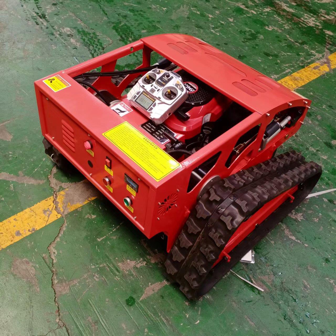 工厂货直售小型出履带遥控割草机 75马力XLX燃油EA割草现机口美P
