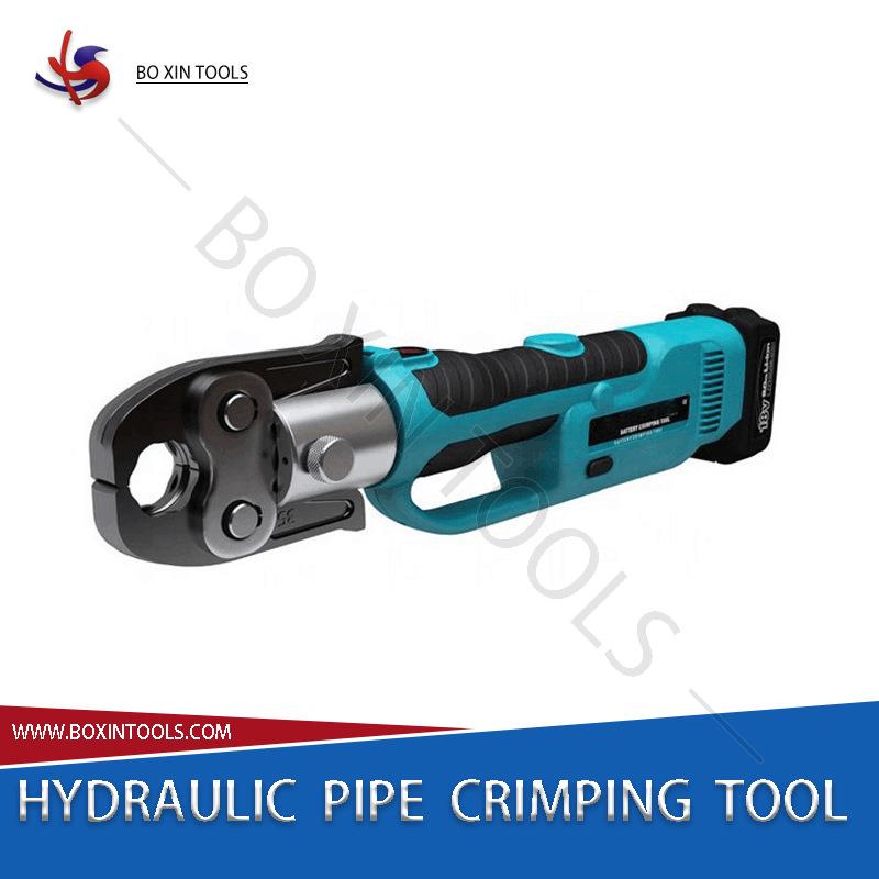 充电式管便携式液动压电压管钳15-锈50mm薄壁不钢卡压钳 压管工具