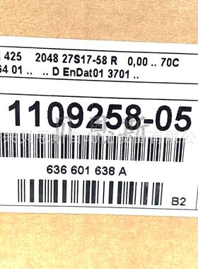 EQN425 2048 ID605381-05/1109258-05海德汉HEIDENHAIN原装编码器