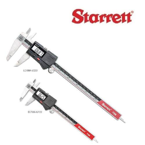 Starrett施泰力数显卡尺EC799A-6/150mm EC799A-8/200 12/300