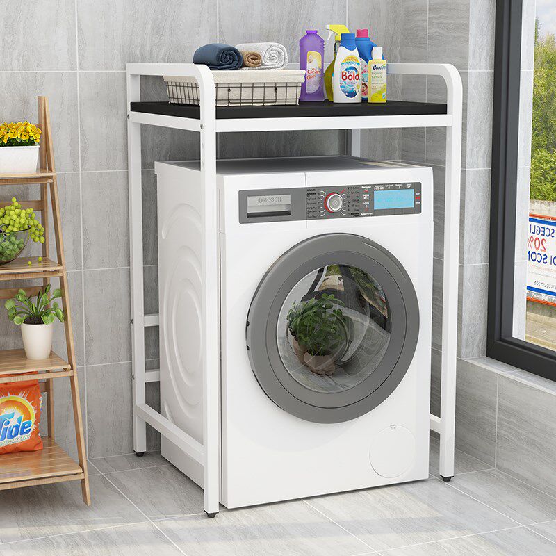 滚筒洗衣机架子置物架阳台烘干机收纳架落地上方洗碗机储物柜