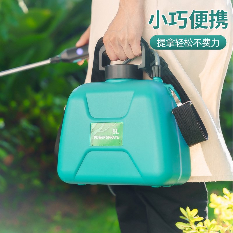 电动浇花喷药消毒喷雾p器农药喷壶打药机喷洒器农用小型喷水喷枪
