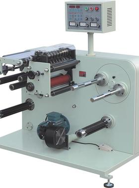 小型窄幅320FII立式纸张不干胶分切机双换卷全自动分切机供应