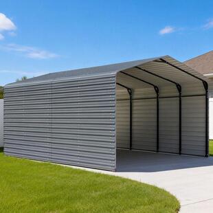 MetalCarport户外家用别墅庭院露天停车库遮雨防晒防雨防雪车篷