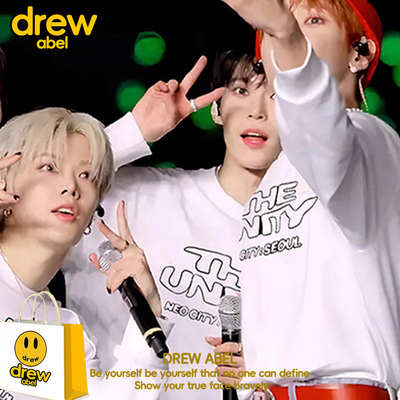 drew NCT127演唱会同款圆领卫衣女秋冬季粉丝应援衣服潮流外套潮