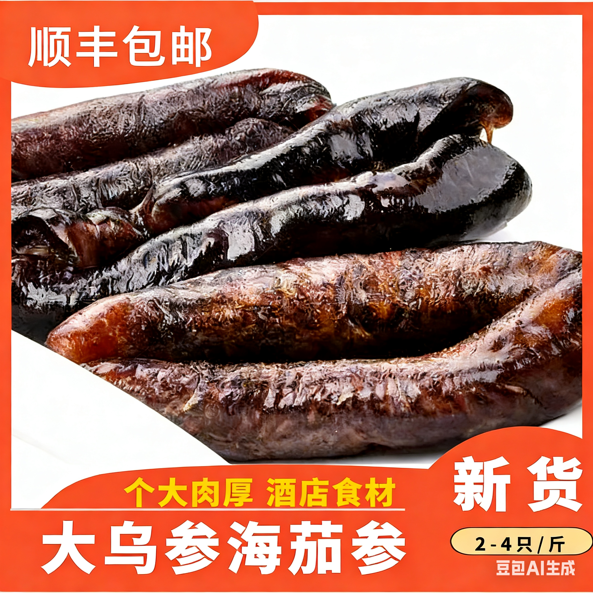 5斤海参海茄参大乌参非干货私房菜酒店婚庆海鲜水产品新品半成品,水产肉类/新鲜蔬果/熟食,海参,淘宝优惠券,粉丝福利购,淘宝优惠卷