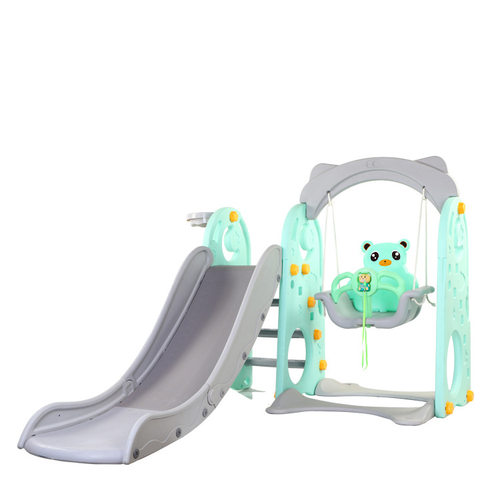 滑滑梯儿童室内家用幼儿园宝宝户外塑料多功能滑梯秋千三合一组合