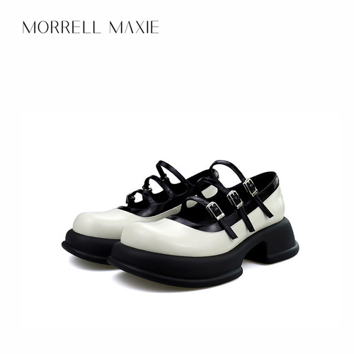 Morrell Maxie厚底玛丽珍鞋女春小个子增高防滑皮鞋｜MW241001WT