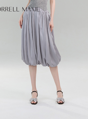 Morrell Maxie黑色休闲外穿凉鞋女夏季小羊皮高跟鞋｜MW242013BK