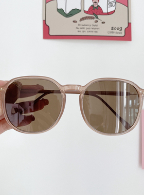 2024新款ins茶色偏光墨镜女夏有度数网红大脸显瘦防紫外线太阳镜