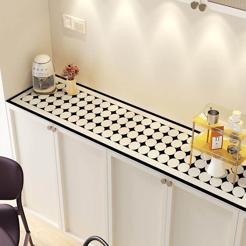 A6L餐边柜桌垫防脏茶几垫厨房酒柜台面桌布电视柜保护垫玄关鞋柜