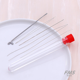 穿珠针专用串珠针工具穿线针diy手工针勾针手串文玩珠子钩针神器
