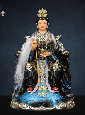树脂中式佛堂地母娘娘神装饰摆件