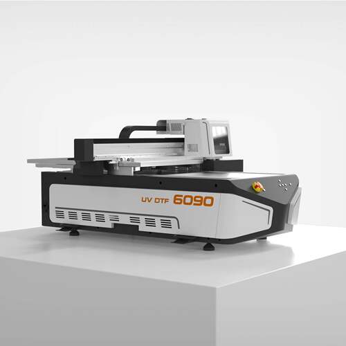 6090A1UV平板打印机亚克力不干胶xp600打印头高质量