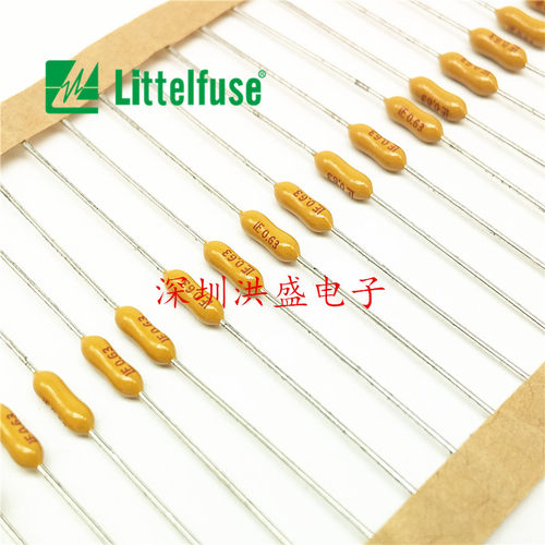 进口原装力特电阻式保险丝049101.6NRT1 LF 1.6A 1600mA 125v黄色