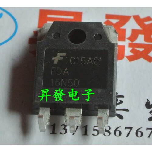 〖昇發电子〗进口拆机场效应管FQA16N50 16N50 16N50C3 FDA16N50