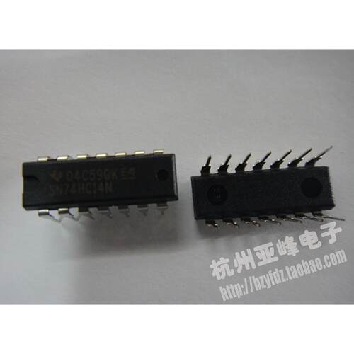 全新TI原装集成电路IC SN74HC14N 74HC14 DIP-14直插封装