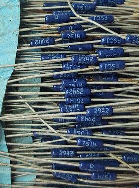 29.4K深蓝色1/4W 进口DALE发烧1%精度精密金属膜电阻 可代29K 30K