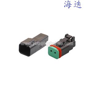 DT06-2S-P012/DT04-2P-E004黑色汽车连接器DJ73021Y-1.6-11B/21B