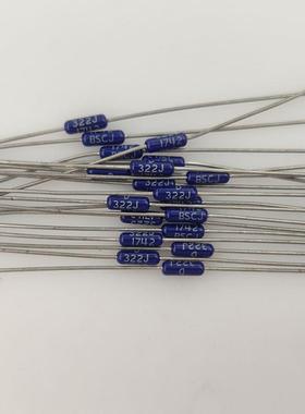 17.4K深蓝色1/4W 进口DALE发烧0.1%精度精密金属膜电阻可代17K18K