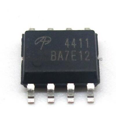 AO4411 APM4411 FDS4411 高压板配件 帖片8脚 P沟道MOS管 J0102