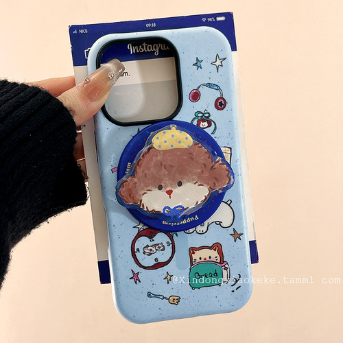 磁吸小狗适用苹果手机壳