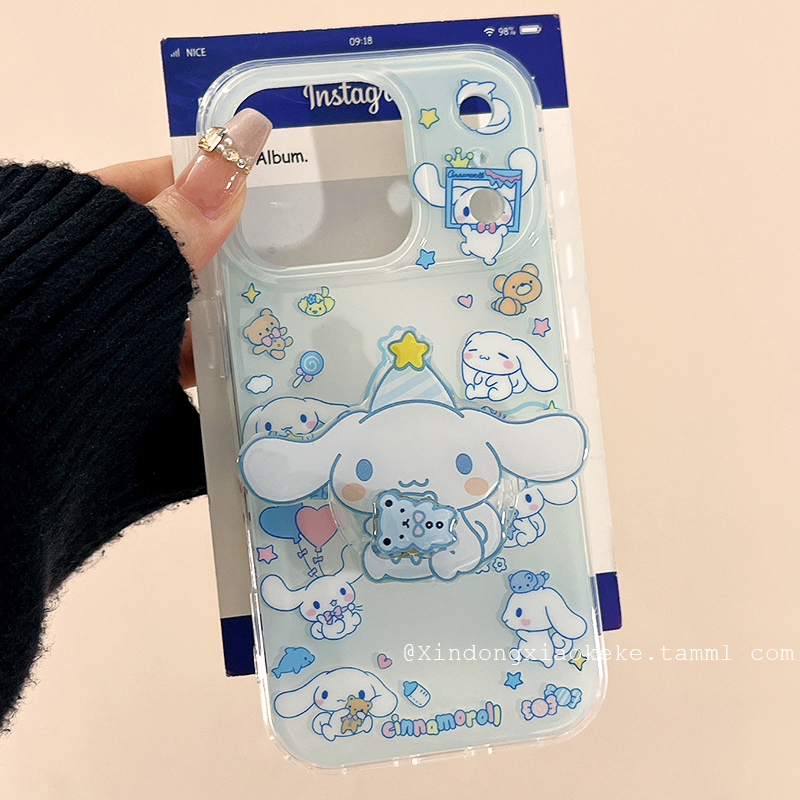 玉桂狗带支架适用苹果手机壳