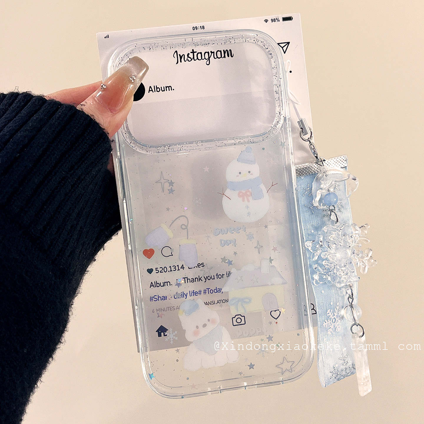 冬日卡通雪人西高地小狗适用苹果iPhone17ProMax手机壳16pro新款15高级感13小众14promax硅胶17pro创意全包女,3C数码配件,手机保护套/壳,淘宝优惠券,粉丝福利购,淘宝优惠卷