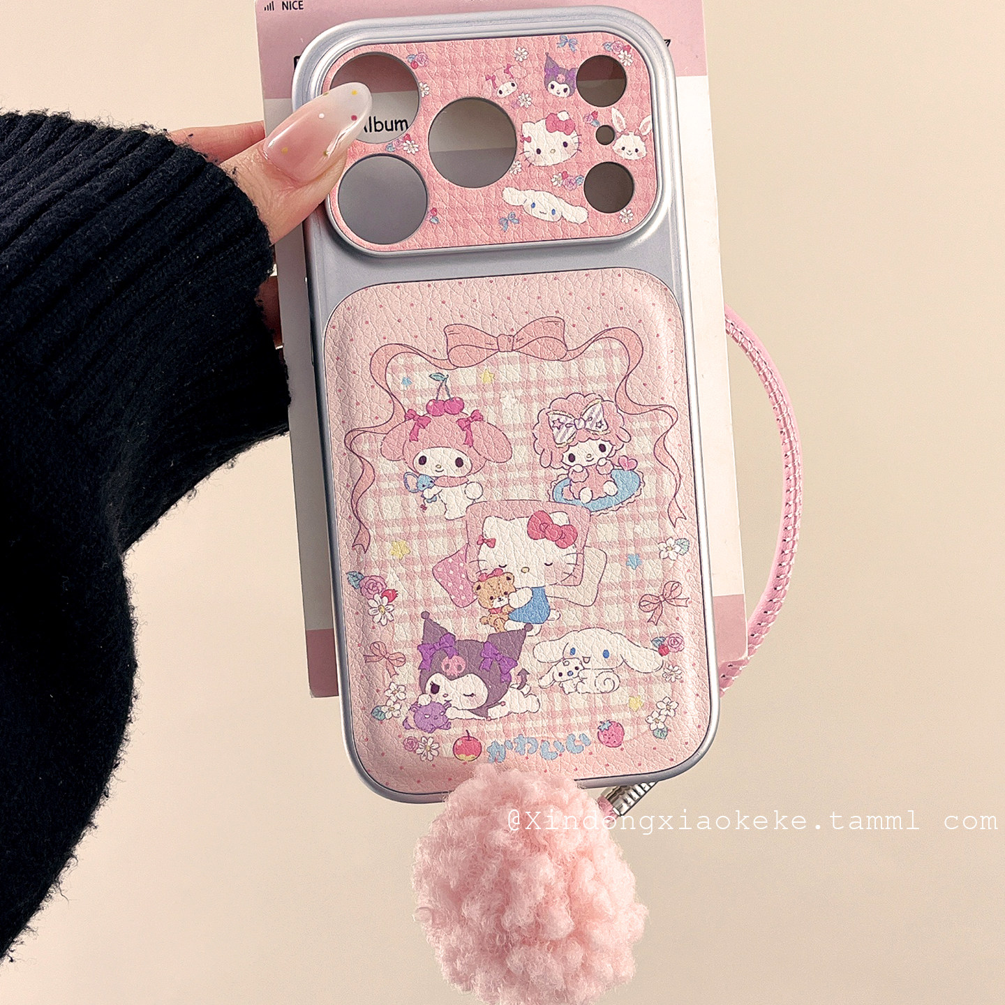 可爱卡通少女三丽鸥适用苹果iPhone17ProMax手机壳16pro新款15小众14pro带挂绳15promax硅胶17pro全包套17女,3C数码配件,手机保护套/壳,淘宝优惠券,粉丝福利购,淘宝优惠卷