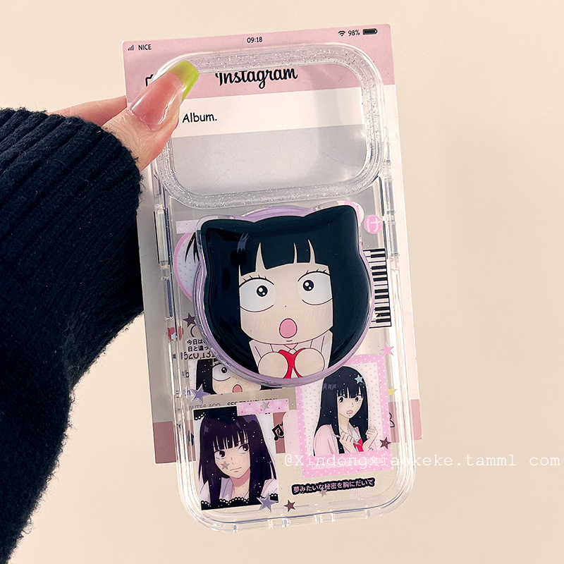 黑沼爽子磁吸适用苹果手机壳